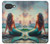 S4006 Oil Painting Mermaid Hülle Schutzhülle Taschen für Google Pixel 10a