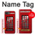 S0058 British Red Telephone Box Hülle Schutzhülle Taschen für iPhone 17e