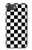 S1611 Black and White Check Chess Board Hülle Schutzhülle Taschen für iPhone 17e