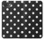 S2299 Black Polka Dots Hülle Schutzhülle Taschen für iPhone 17e