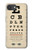 S2502 Eye Exam Chart Decorative Decoupage Poster Hülle Schutzhülle Taschen für iPhone 17e