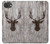 S2505 Reindeer Head Old Wood Texture Graphic Hülle Schutzhülle Taschen für iPhone 17e