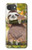 S3138 Cute Baby Sloth Paint Hülle Schutzhülle Taschen für iPhone 17e