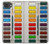 S3243 Watercolor Paint Set Hülle Schutzhülle Taschen für iPhone 17e