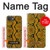 S3365 Yellow Python Skin Graphic Print Hülle Schutzhülle Taschen für iPhone 17e