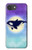 S3807 Killer Whale Orca Moon Pastel Fantasy Hülle Schutzhülle Taschen für iPhone 17e