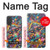 S4085 Cosmic Spaceship Psychedelic Art Hülle Schutzhülle Taschen für iPhone 17