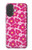 S4097 Pink Floral Seamless Pattern Design Hülle Schutzhülle Taschen für iPhone 17