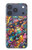 S4085 Cosmic Spaceship Psychedelic Art Hülle Schutzhülle Taschen für iPhone 17 Pro