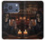 S4102 Vintage Skull Tavern Artwork Hülle Schutzhülle Taschen für iPhone 17 Pro