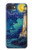S4092 Moonlit Lighthouse Coastal Painting Hülle Schutzhülle Taschen für iPhone 16e, 17e