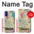 S4078 Abstract Colorful Doodle Pattern Hülle Schutzhülle Taschen für iPhone 16
