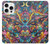 S4085 Cosmic Spaceship Psychedelic Art Hülle Schutzhülle Taschen für iPhone 16 pro