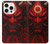 S4099 Mystic Red Demon Illustration Hülle Schutzhülle Taschen für iPhone 16 pro