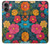 S4105 Vibrant Colorful Floral Pattern Hülle Schutzhülle Taschen für iPhone 16 plus