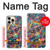 S4085 Cosmic Spaceship Psychedelic Art Hülle Schutzhülle Taschen für iPhone 16 pro max