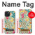 S4078 Abstract Colorful Doodle Pattern Hülle Schutzhülle Taschen für iPhone 15