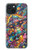 S4085 Cosmic Spaceship Psychedelic Art Hülle Schutzhülle Taschen für iPhone 15