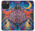 S4083 Colorful Painting Moonlit Venice City Hülle Schutzhülle Taschen für iPhone 15 Pro Max