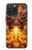 S4090 Epic Fire Dragon Fantasy Illustration Hülle Schutzhülle Taschen für iPhone 15 Pro Max