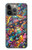 S4085 Cosmic Spaceship Psychedelic Art Hülle Schutzhülle Taschen für iPhone 13 Pro Max