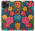 S4105 Vibrant Colorful Floral Pattern Hülle Schutzhülle Taschen für iPhone 13 Pro Max