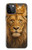 S4093 Royal Lion Portrait Artwork Hülle Schutzhülle Taschen für iPhone 12, iPhone 12 Pro