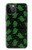 S4087 Cute Green Ghost Cartoon Pattern Hülle Schutzhülle Taschen für iPhone 12 Pro Max