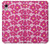 S4097 Pink Floral Seamless Pattern Design Hülle Schutzhülle Taschen für iPhone XR