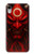S4099 Mystic Red Demon Illustration Hülle Schutzhülle Taschen für iPhone XR
