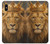 S4093 Royal Lion Portrait Artwork Hülle Schutzhülle Taschen für iPhone X, iPhone XS