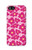 S4097 Pink Floral Seamless Pattern Design Hülle Schutzhülle Taschen für iPhone 5 5S SE