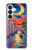 S4083 Colorful Painting Moonlit Venice City Hülle Schutzhülle Taschen für Samsung Galaxy S26