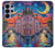 S4083 Colorful Painting Moonlit Venice City Hülle Schutzhülle Taschen für Samsung Galaxy S26 Ultra
