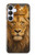 S4093 Royal Lion Portrait Artwork Hülle Schutzhülle Taschen für Samsung Galaxy S25 FE