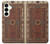 S4096 Traditional Geometric Pattern Design Hülle Schutzhülle Taschen für Samsung Galaxy S25 Plus