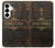 S4109 Vintage Antique Bible Book Cover Art Hülle Schutzhülle Taschen für Samsung Galaxy S25 Plus