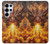 S4090 Epic Fire Dragon Fantasy Illustration Hülle Schutzhülle Taschen für Samsung Galaxy S25 Ultra