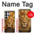 S4093 Royal Lion Portrait Artwork Hülle Schutzhülle Taschen für Samsung Galaxy S25 Ultra