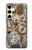 S4100 Vintage Scientific Discovery Collage Hülle Schutzhülle Taschen für Samsung Galaxy S24 FE