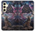 S4110 Mystic Wolf Ancient Symbol Artwork Hülle Schutzhülle Taschen für Samsung Galaxy S24