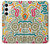 S4078 Abstract Colorful Doodle Pattern Hülle Schutzhülle Taschen für Samsung Galaxy S24 Plus