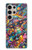 S4085 Cosmic Spaceship Psychedelic Art Hülle Schutzhülle Taschen für Samsung Galaxy S24 Ultra