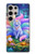 S4088 Fantasy Fox Spirit Magical Artwork Hülle Schutzhülle Taschen für Samsung Galaxy S24 Ultra