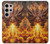 S4090 Epic Fire Dragon Fantasy Illustration Hülle Schutzhülle Taschen für Samsung Galaxy S24 Ultra