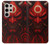 S4099 Mystic Red Demon Illustration Hülle Schutzhülle Taschen für Samsung Galaxy S24 Ultra