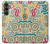 S4078 Abstract Colorful Doodle Pattern Hülle Schutzhülle Taschen für Samsung Galaxy S23 FE