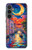 S4083 Colorful Painting Moonlit Venice City Hülle Schutzhülle Taschen für Samsung Galaxy S23 FE