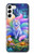 S4088 Fantasy Fox Spirit Magical Artwork Hülle Schutzhülle Taschen für Samsung Galaxy S23 Plus