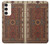 S4096 Traditional Geometric Pattern Design Hülle Schutzhülle Taschen für Samsung Galaxy S23 Plus